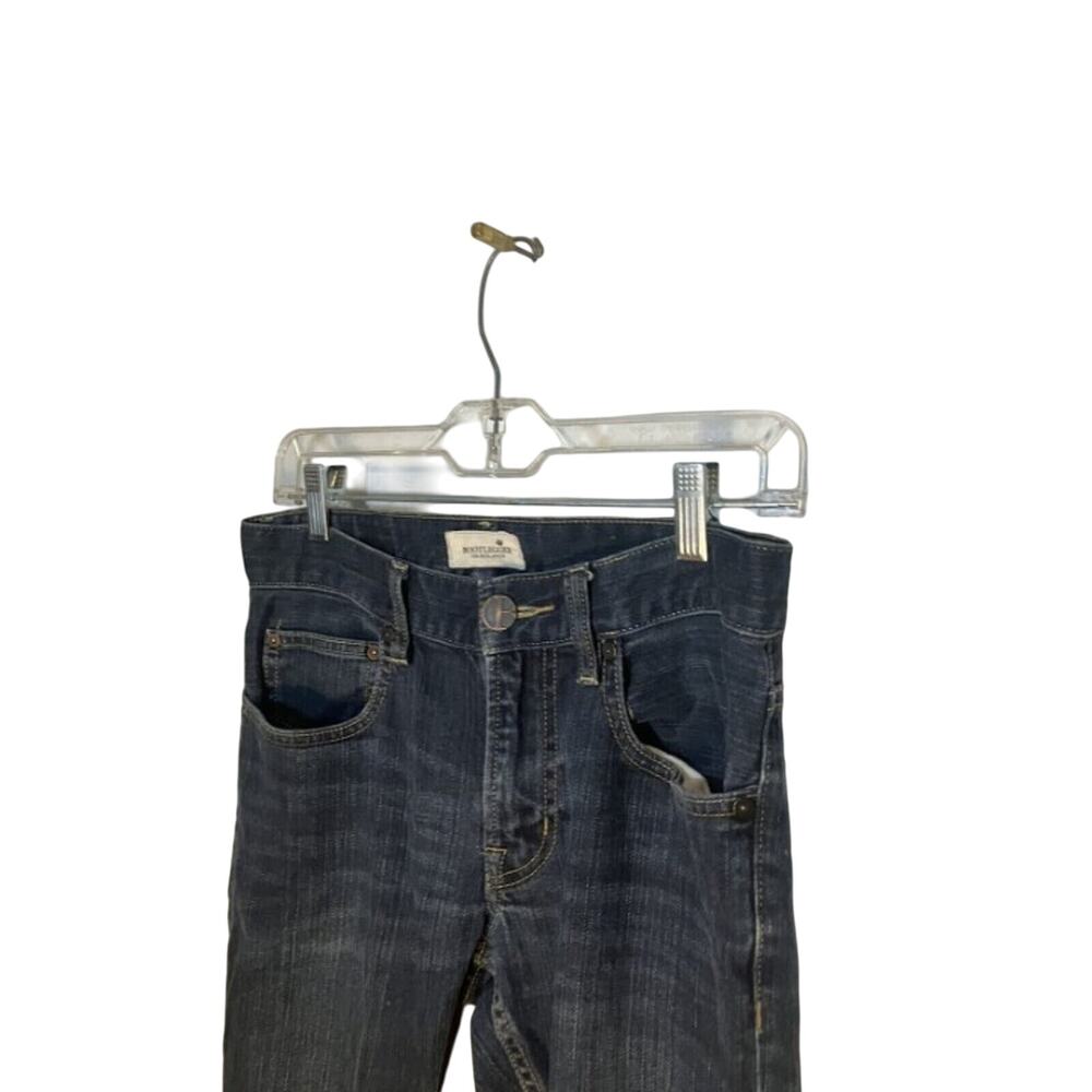 Bootlegger Blue Jeans Women's Denim Size 28 The Real McCoy Straight Slim L32
